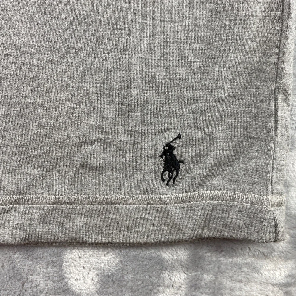 Polo Ralph Lauren Men Gray Modal Henley Long Sleeve Sleepwear Shirt Large NWT